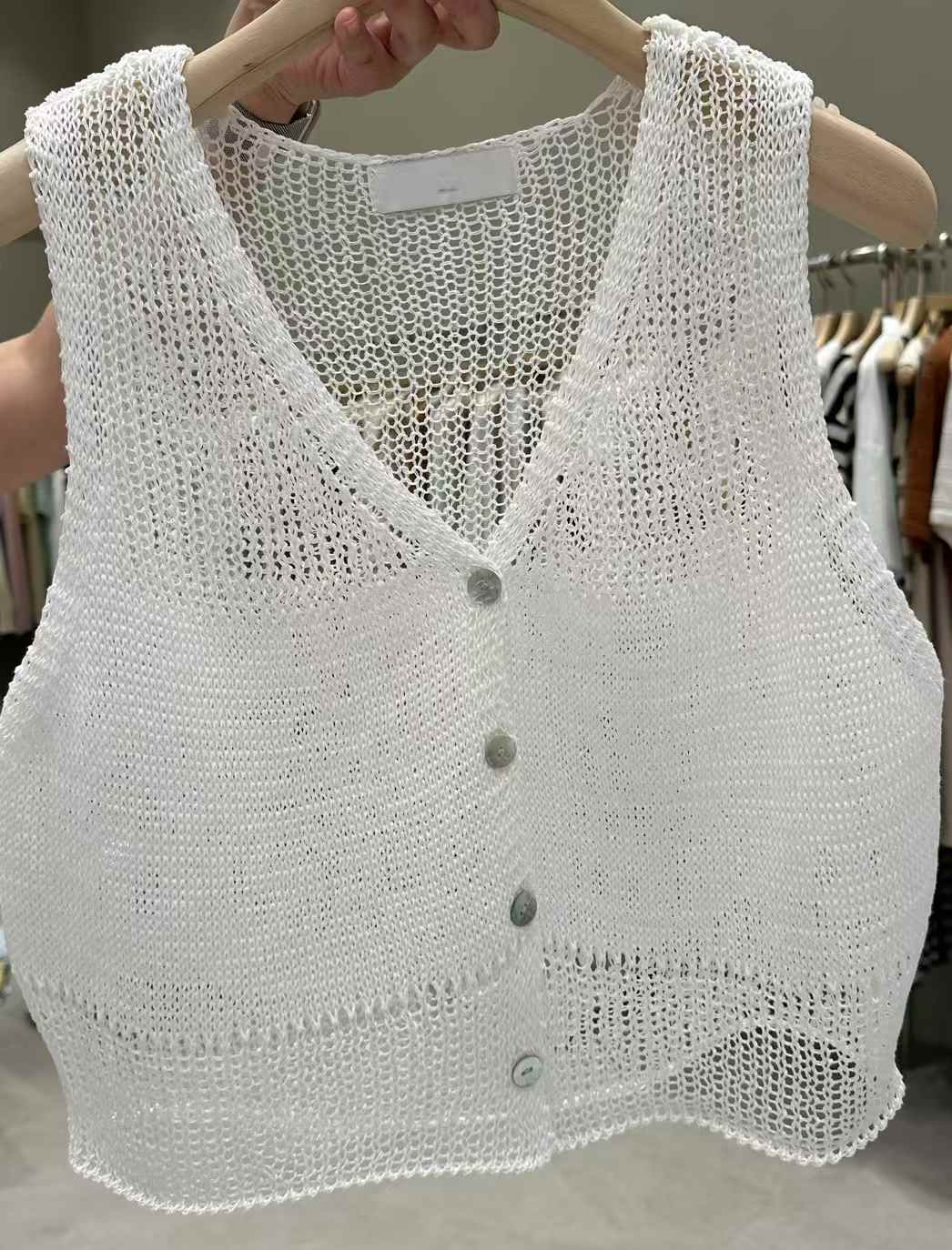 Knit Vest Jacket
