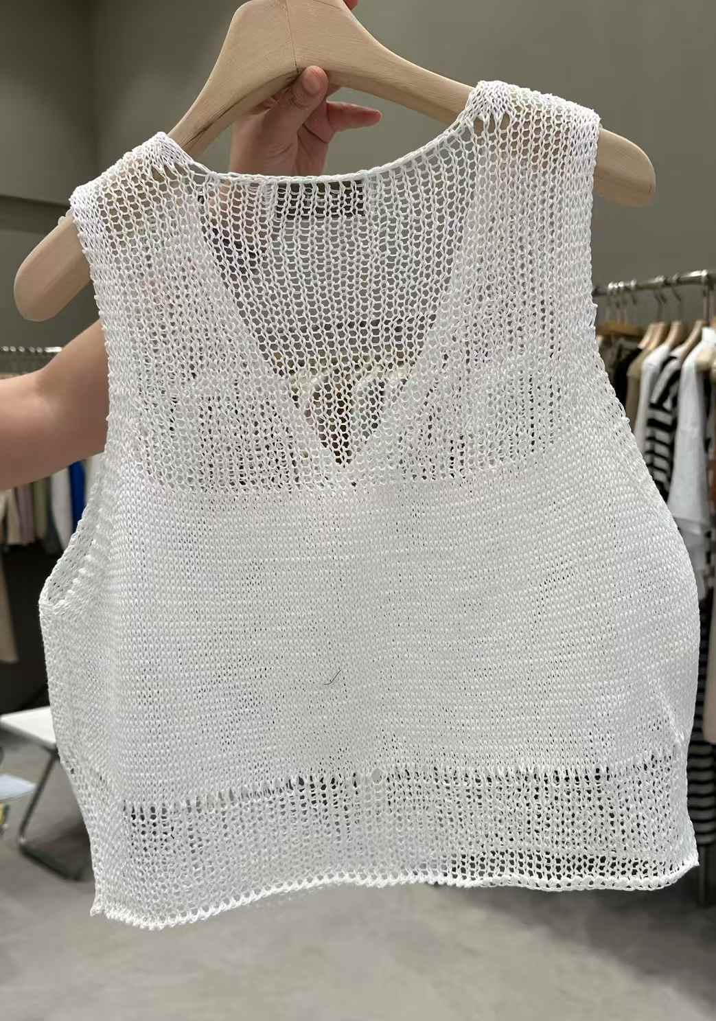 Knit Vest Jacket