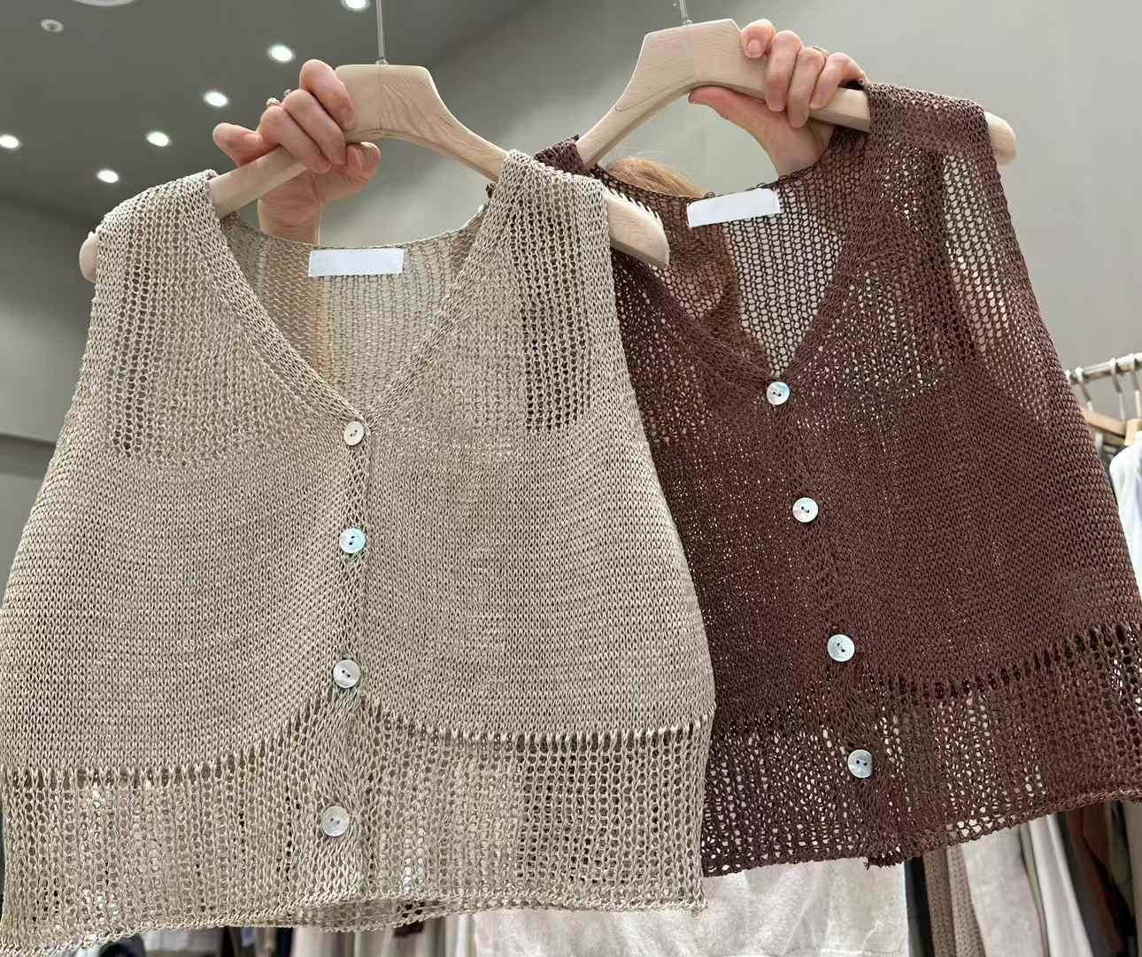 Knit Vest Jacket