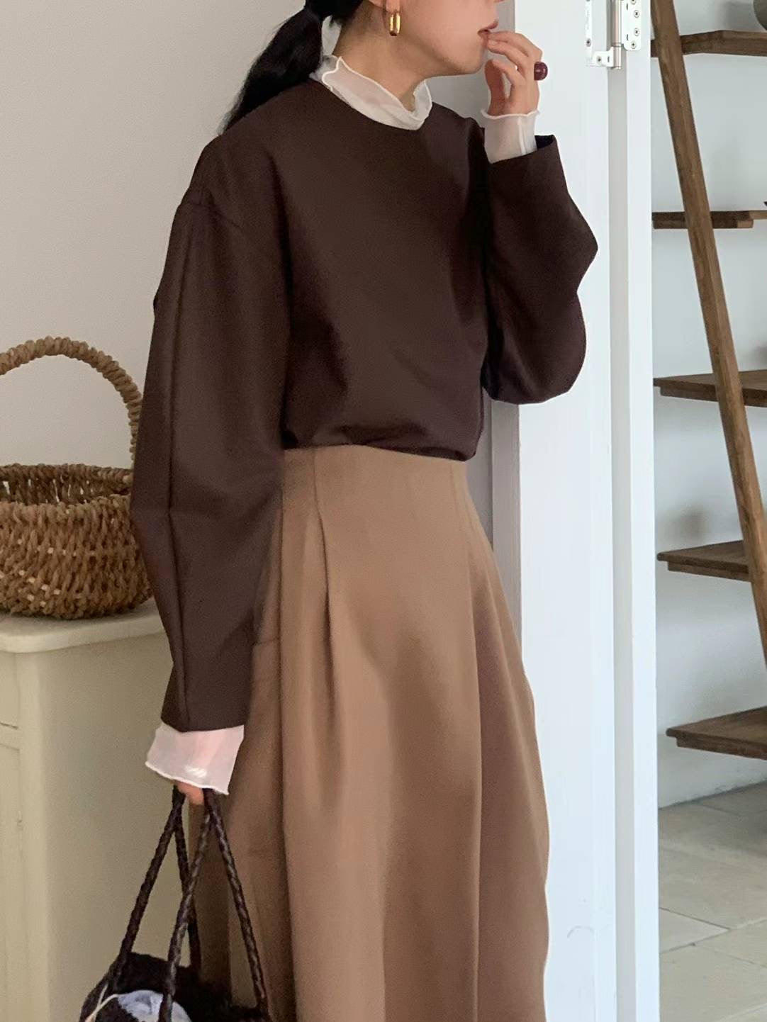 MESH LONG SLEEVES SHIRT **PRE-ORDER