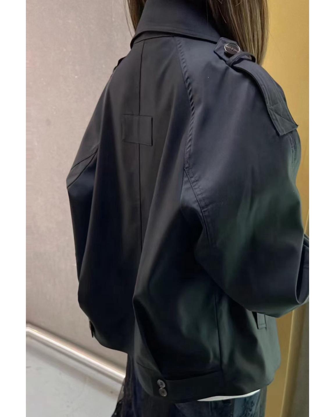 超特價 _ 短身乾濕褸 <黑色>