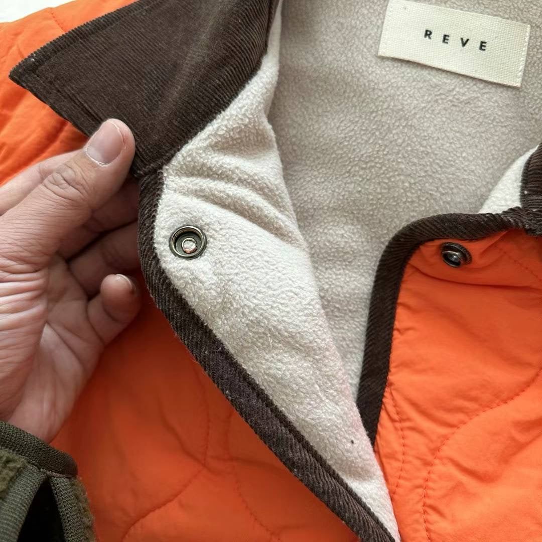 QUILTED WORKER JACKET