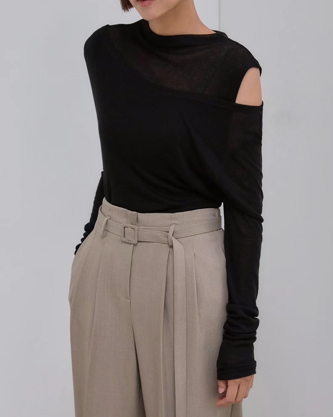 OFF-SHOULDER LAYERED TOP **PRE-ORDER
