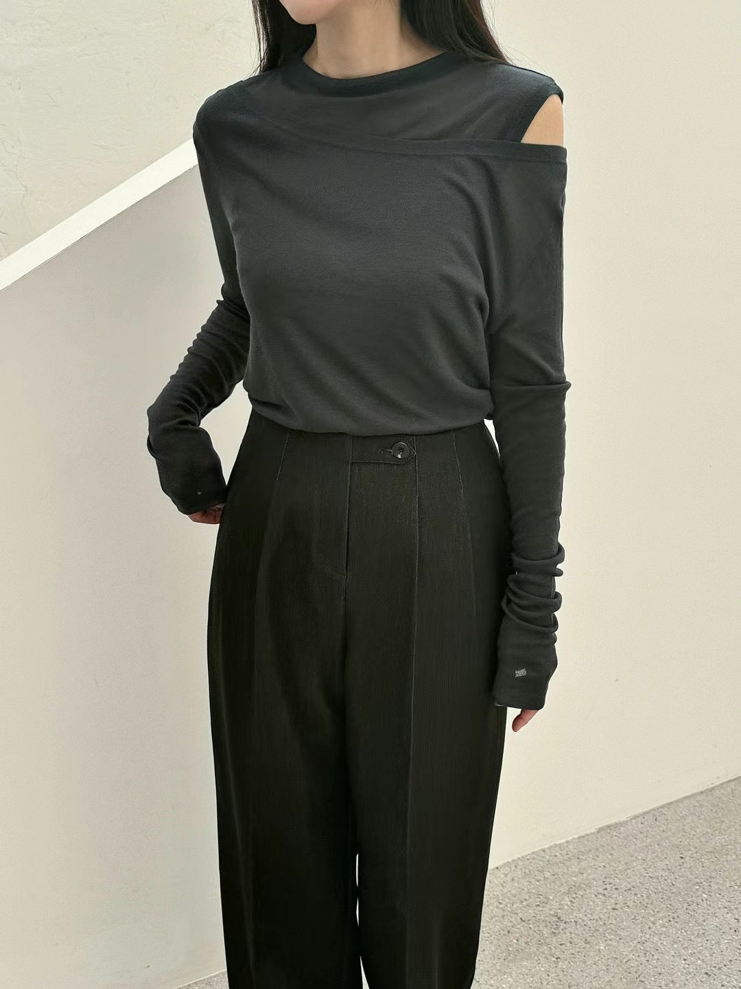 OFF-SHOULDER LAYERED TOP **PRE-ORDER