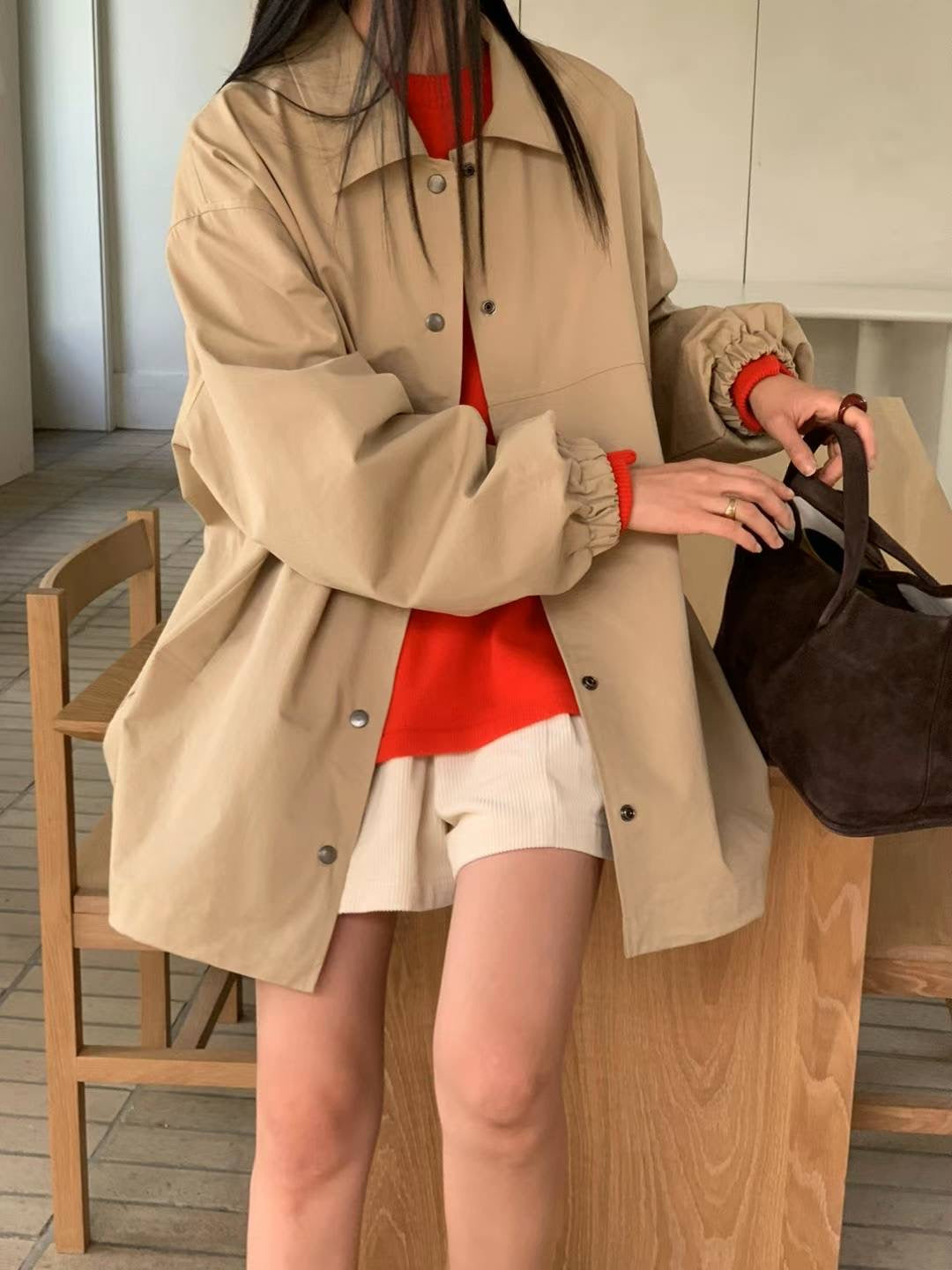 MID-LENGTH AUTUMN COAT
