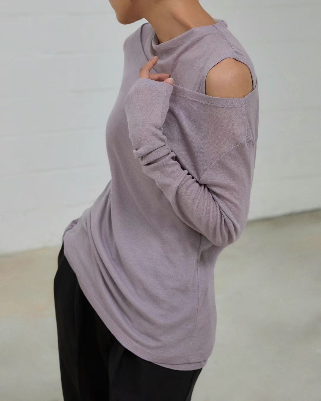 OFF-SHOULDER LAYERED TOP **PRE-ORDER