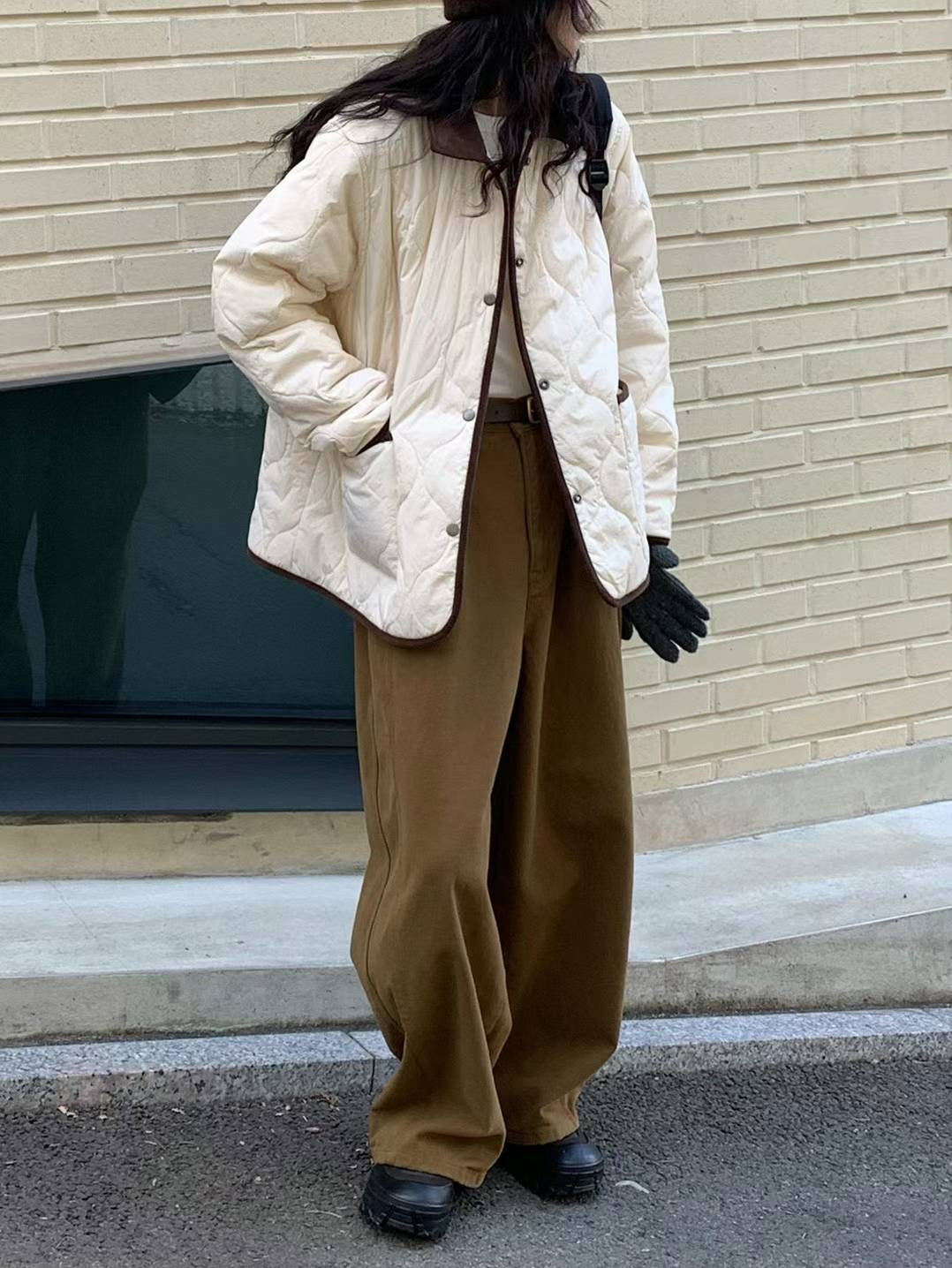 QUILTED WORKER JACKET