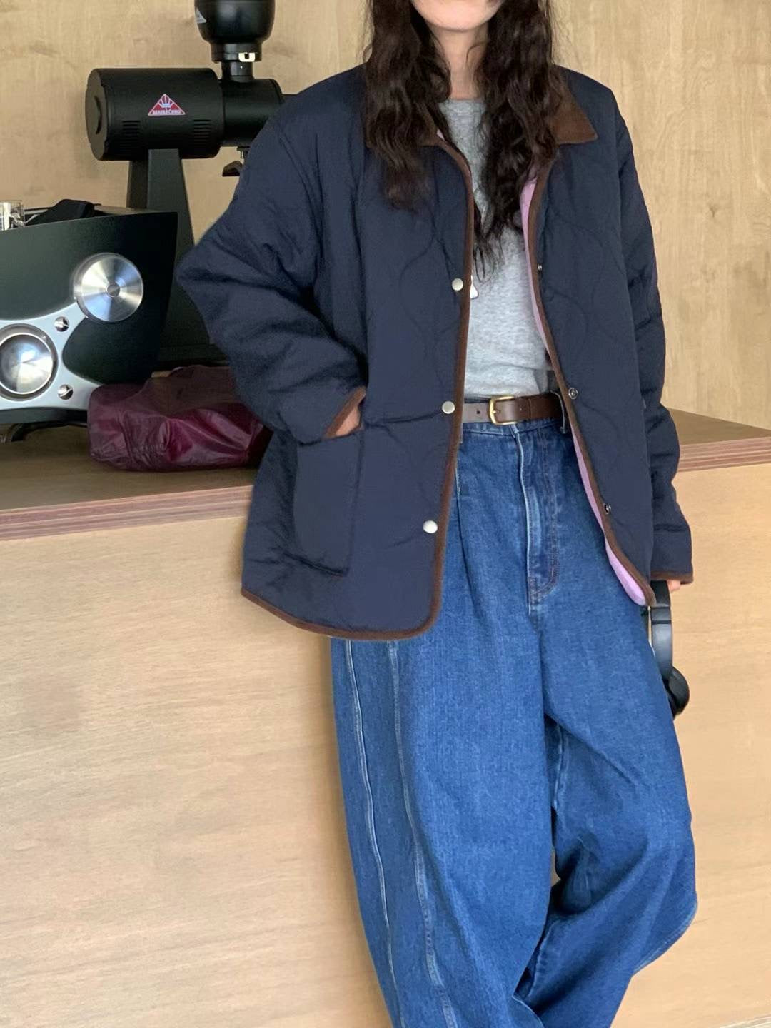 QUILTED WORKER JACKET