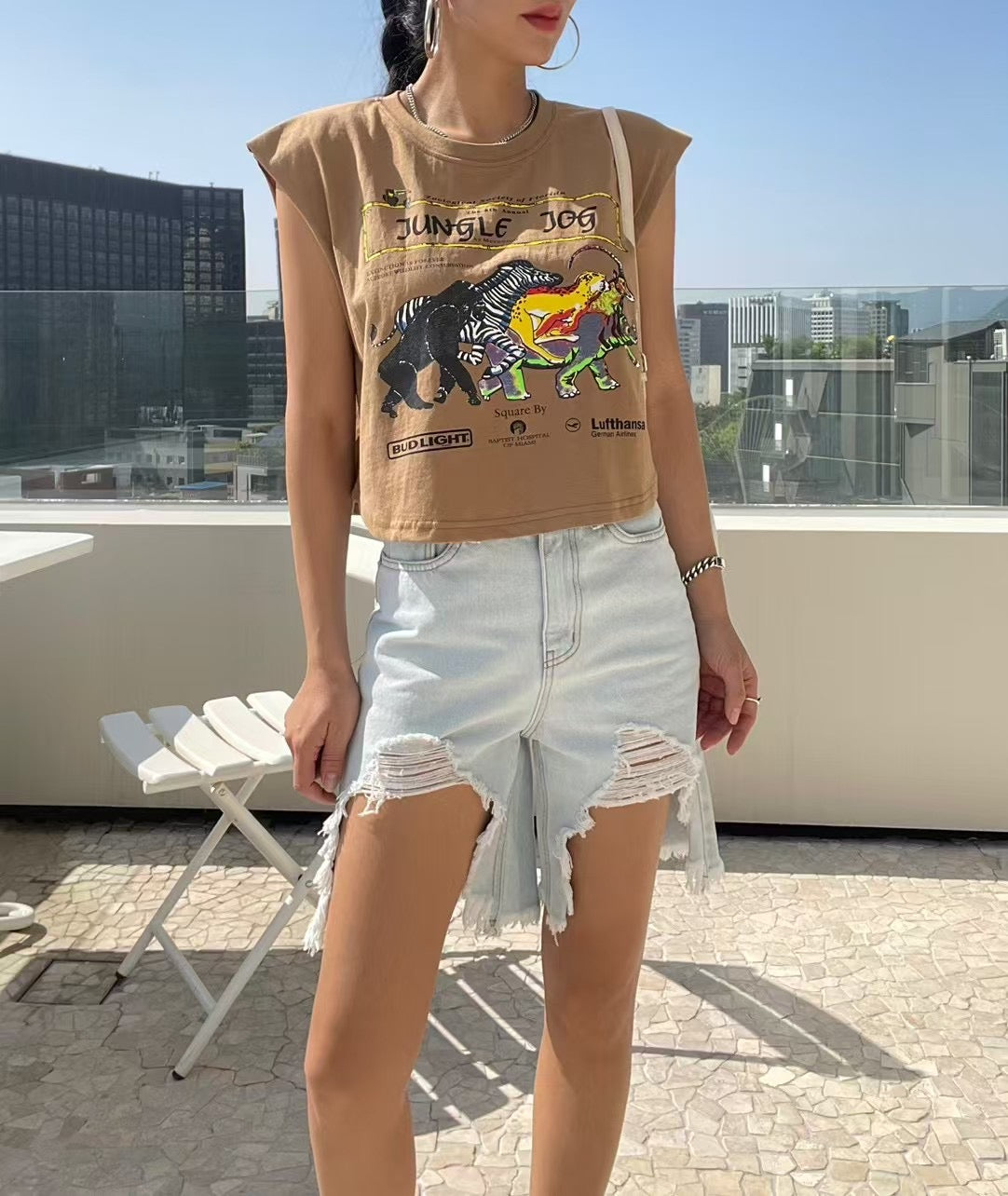 Summer Printing Top