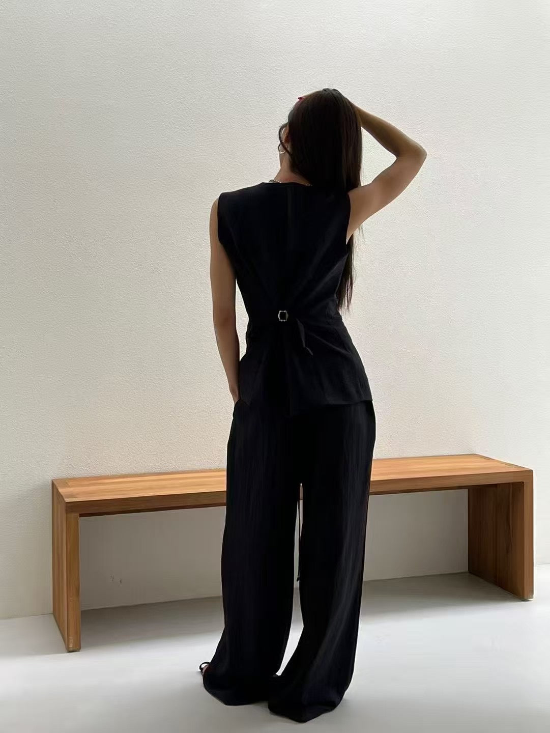 Cotton Linen Waistcoat