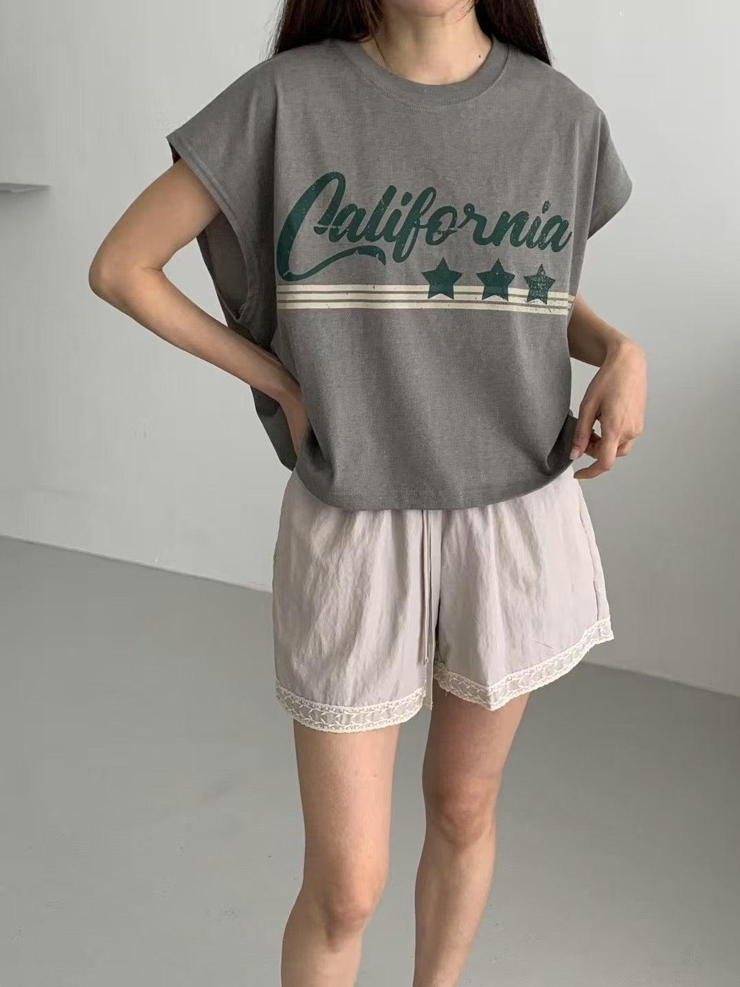 California Print Top