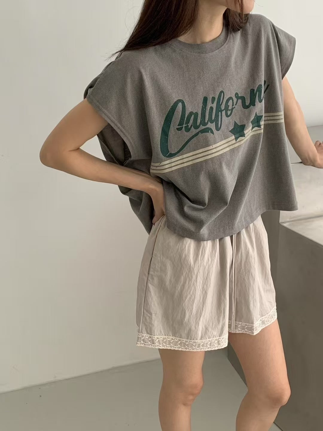 California Print Top