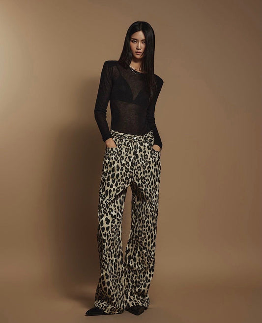 LEOPARD PANTS **PRE-ORDER