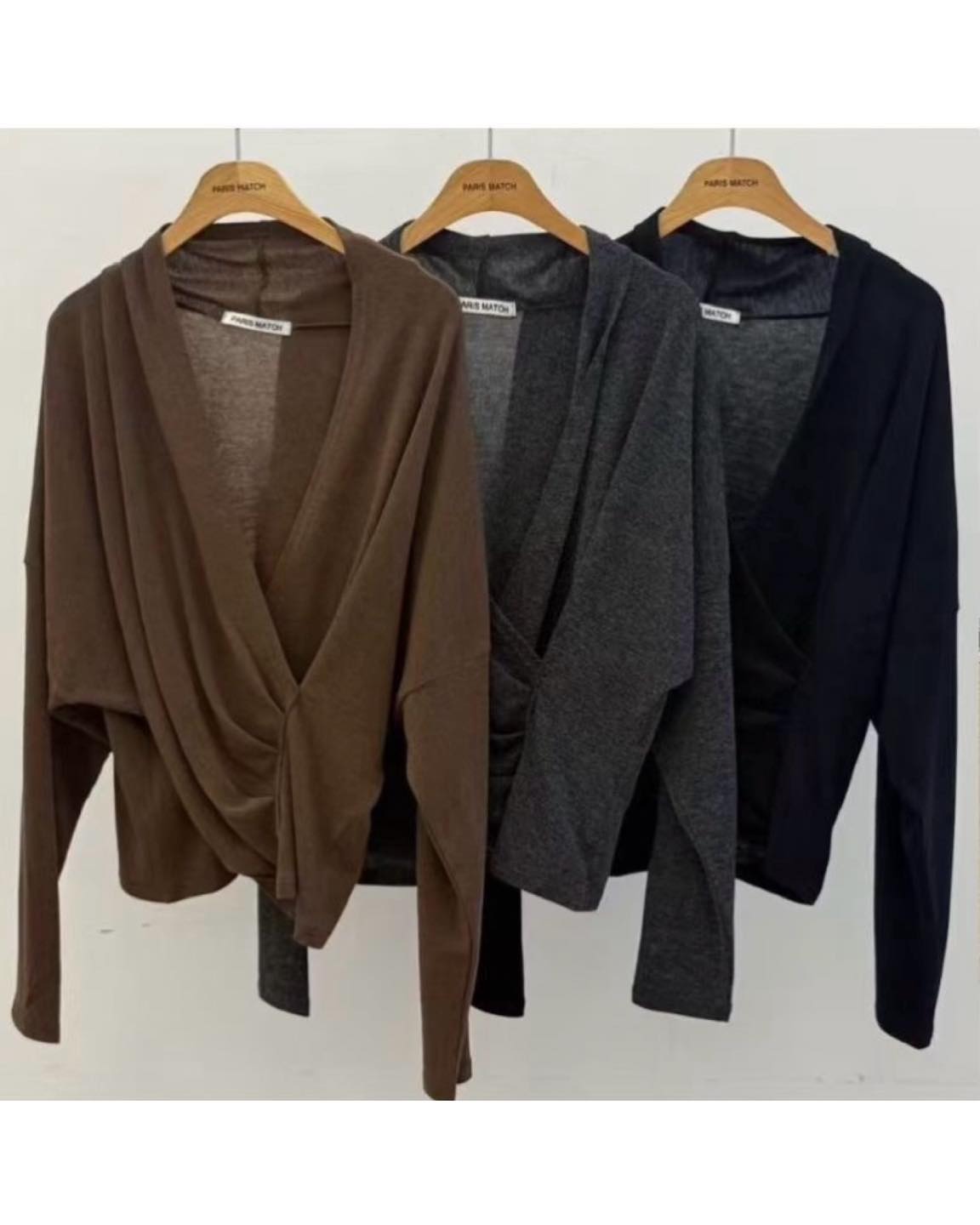 Long Sleeve V Top