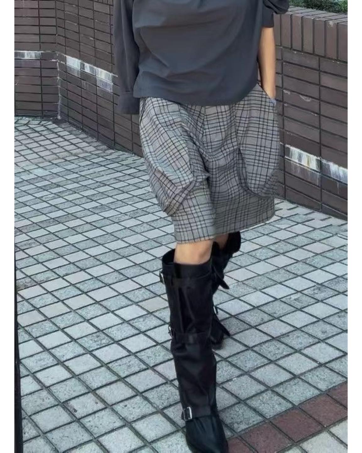 Plaid pants
