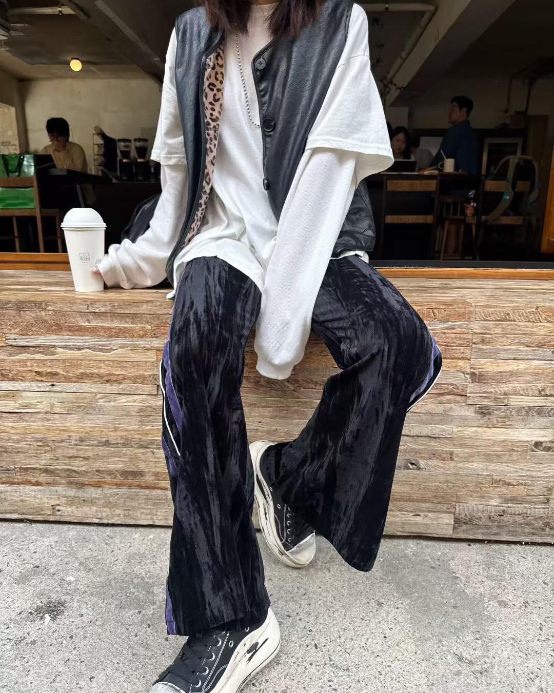 **爆單款**絲絨褲