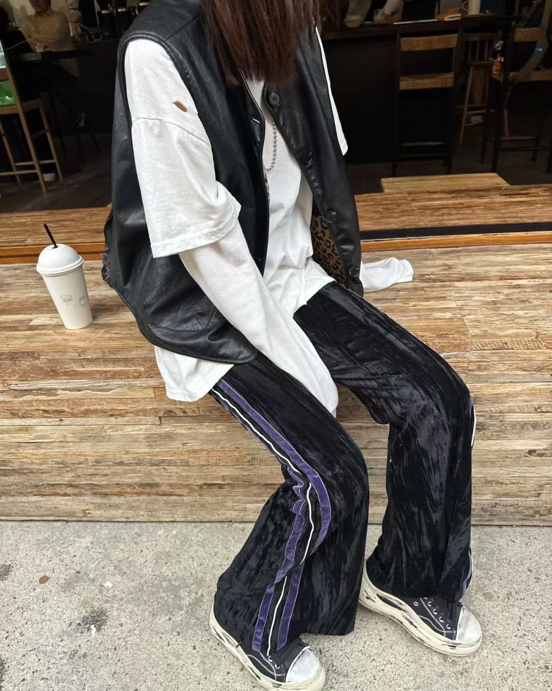 **爆單款**絲絨褲