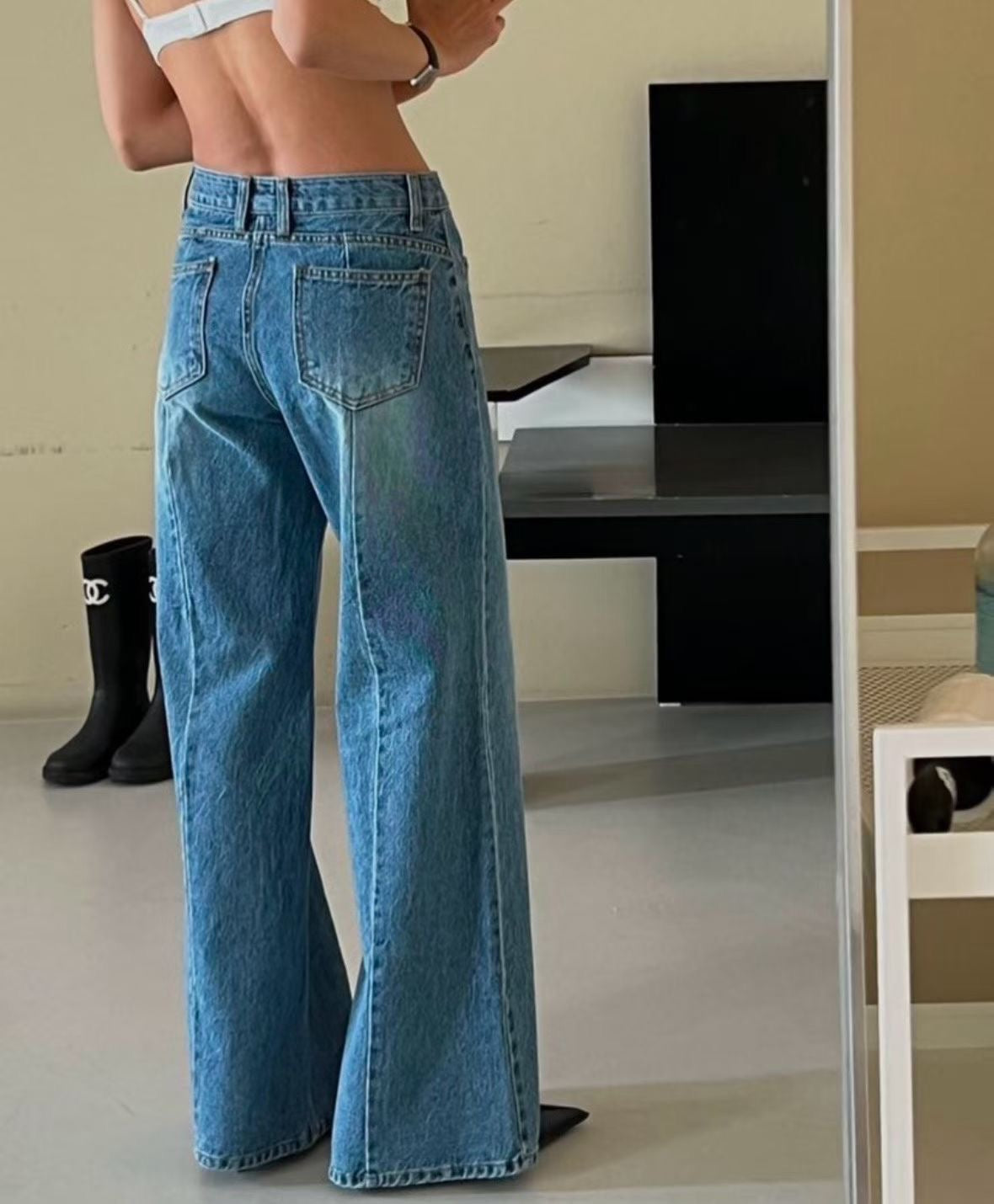 SS26 洗水牛仔褲