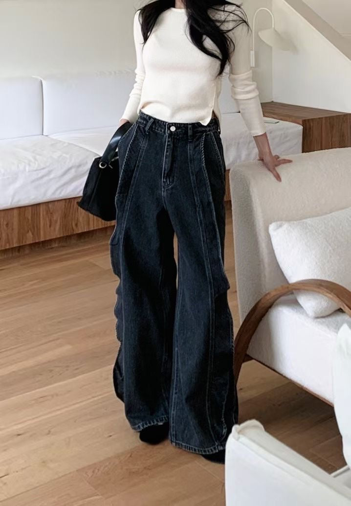 SS26 Ruffle Jeans
