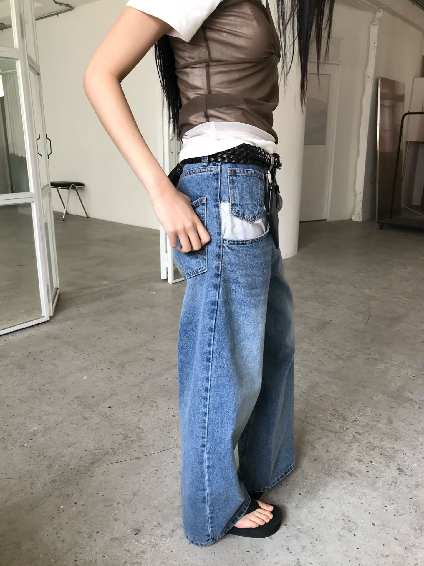 超型牛仔褲