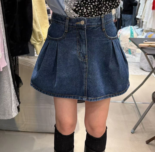 牛仔裙褲