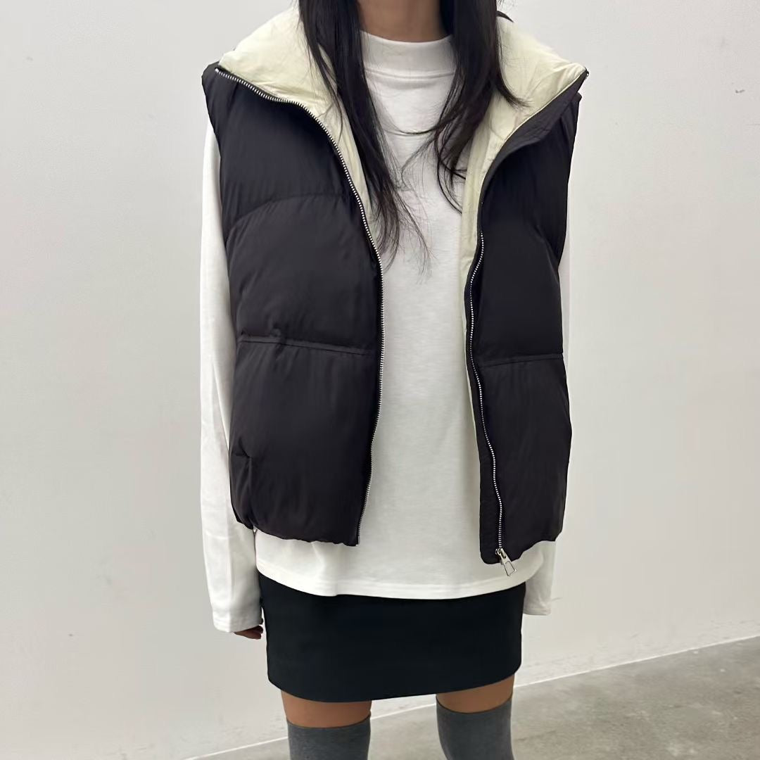 Eyeful Vest Down Jacket (90% Duck Down)